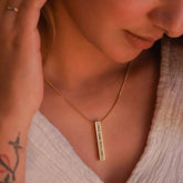 Hidden Name Bar Pendant – A Secret Only You Two Know